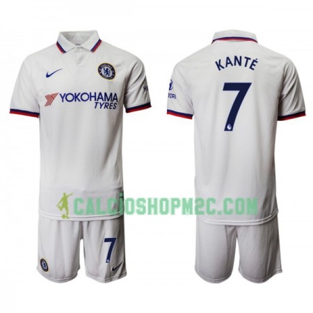 Chelsea KANTE 7 Bambino Maglia Trasferta 2019/2020 Manica Corta (+ Pantaloncini)